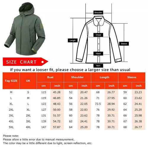 Waterproof tactical soft shell - waterproof,