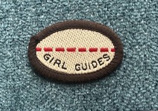 1 X Old Brownie FOOTPATH Badge Patch UNUSED Vintage GirlGuiding Guides