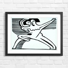Vintage Art Deco Couple Dance
