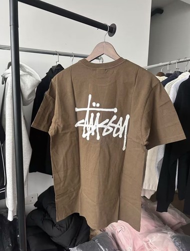 Stussy brown short - brown, sleeve