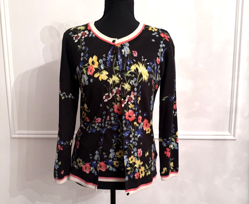 Vintage escada floral wool - s,