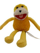 Vintage 10” Flat Eric Plush Soft Toy Bean Bag Character Plush Yellow Collectable