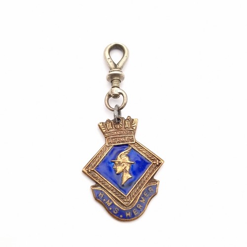 Hms hermes royal navy - hermes, enamel