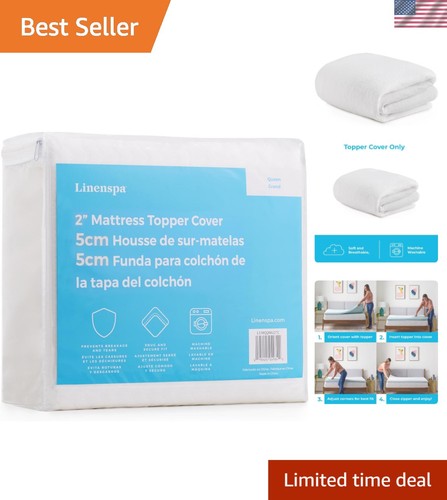Full mattress topper cover - full,
