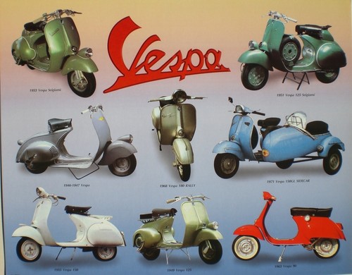 Vespa classic motor - vespa,