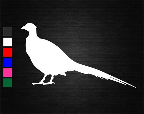 Pheasant game vinyl decal - pheasant,