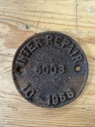 Inter repair cast iron - , railway