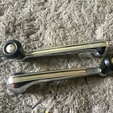 Pair Of Vintage Classic Car Window Winders Black Knob BS1004 1/168 HP1 