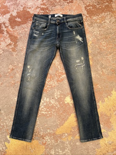 Replay mens jeans 32x32 blue - replay,