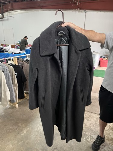 Alpaca coat mens large - mens,