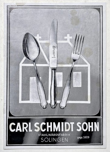 Solingen carl schmidt sohn - solingen,
