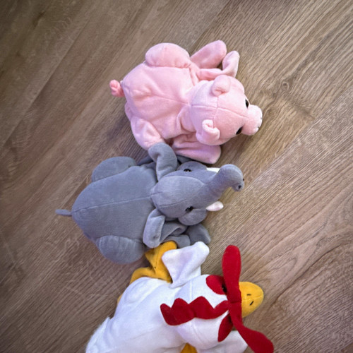 Small plush farm - plush,