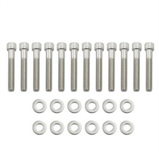 Intake Manifold Bolts Stainless Steel Kit Small Block Ford 289 302 5.0L 3 New