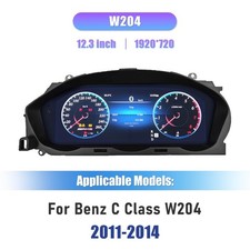 Digital Cluster Dashboard Instrument For Mercedes Benz C-Class W204 2011-2014