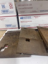 3 X Railroad Tie Plates, High