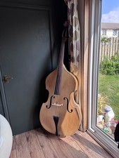 Double bass with cords - bass,