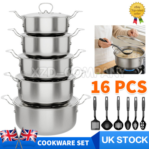 16pcs induction non stick - 16pcs,