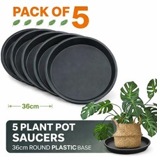 5x Plant Pot Saucers – 36cm