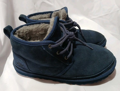 Ugg navy suede ankle booties - ankle,