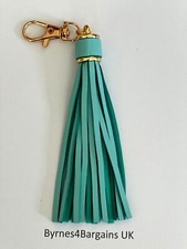 Tassel Handbag Key Chain Faux