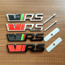 3D Metal RS Logo VRS Emblem