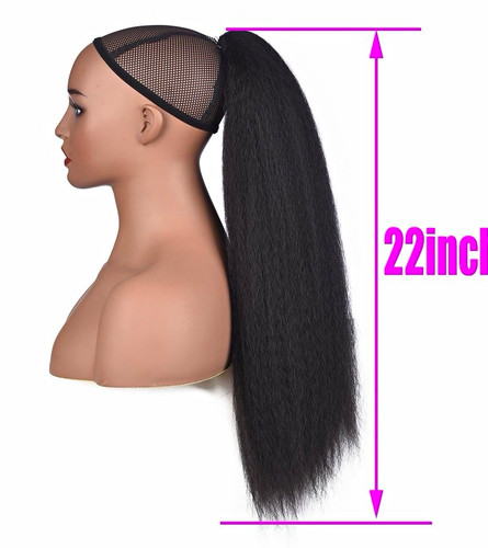 Drawstring ponytail synthetic - ponytail,