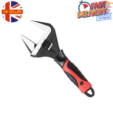 Heavy Duty Adjustable Extra Wide Jaw Wrench Spanner 6" 0-33mm Opening home tool