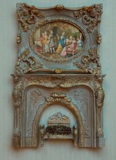 Ornate Dolls House Fire Place