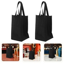  4 Pcs Non-woven Wine Bag