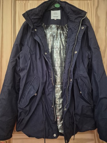 Elvine navy parka insulated - elvine,