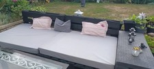 Garden Sofa Set (Custom Made, Pallets And water-resistant Padding)
