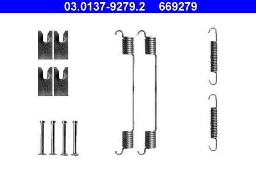 Brake shoes accessory - kit, for