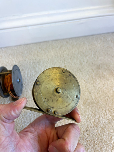 Vintage antique fishing - antique,