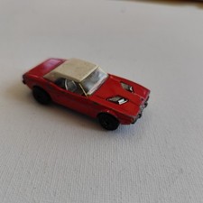 Vintage Matchbox Superfast No. 1 Dodge Challenger 1975 Red Convertible 