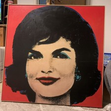 Large Andy Warhol Of Jackey On