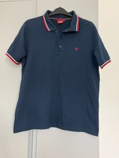 Merc London Men's Navy Polo Shirt - Size M - Good Condition