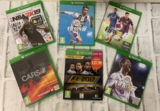 Collection of 6 XBOX ONE Sport Games Bundle Fifa, NBA Project Cars etc CG B72