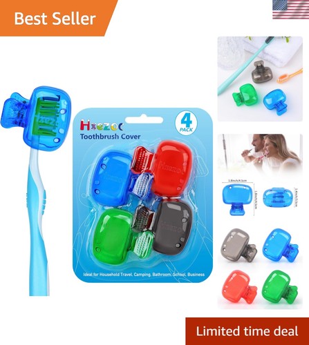 Pack travel toothbrush head - 4,