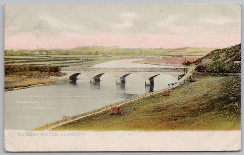 Alnmouth duchess bridge old - alnmouth, bridge,