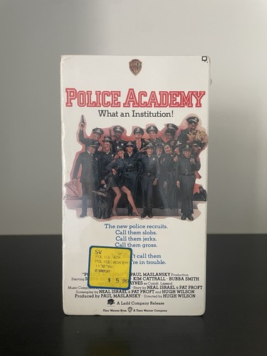 Police academy vhs - wb,