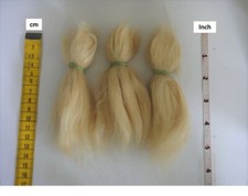 100% MOHAIR For Reborn Baby - Pale Blond - 20g