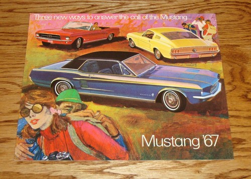 1967 ford mustang - ford, sales