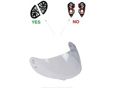 Visor Clear Helmet AGV k3 k4