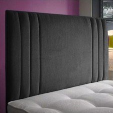 Upholstered Headboard Fabric Padded Lined Divan Bed Headboard 20" & 26" Height