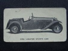No.33 HRG 2-SEATER SPORTS CAR Motor Cars (Black & White) Kellogg Ltd 1949