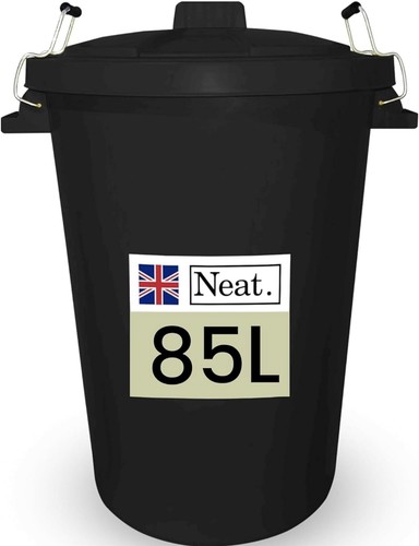 85l heavy duty - plastic, bin