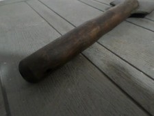 tawse/cane genuine dense leather paddler with 9 grip vents