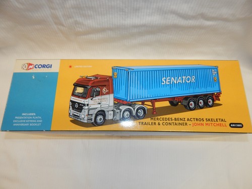 Corgi mercedes actros skeletal - mercedes,