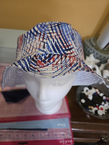 Usa logo monogram bucket hat - ,