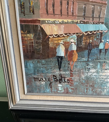 Original mary botto - mary, oil